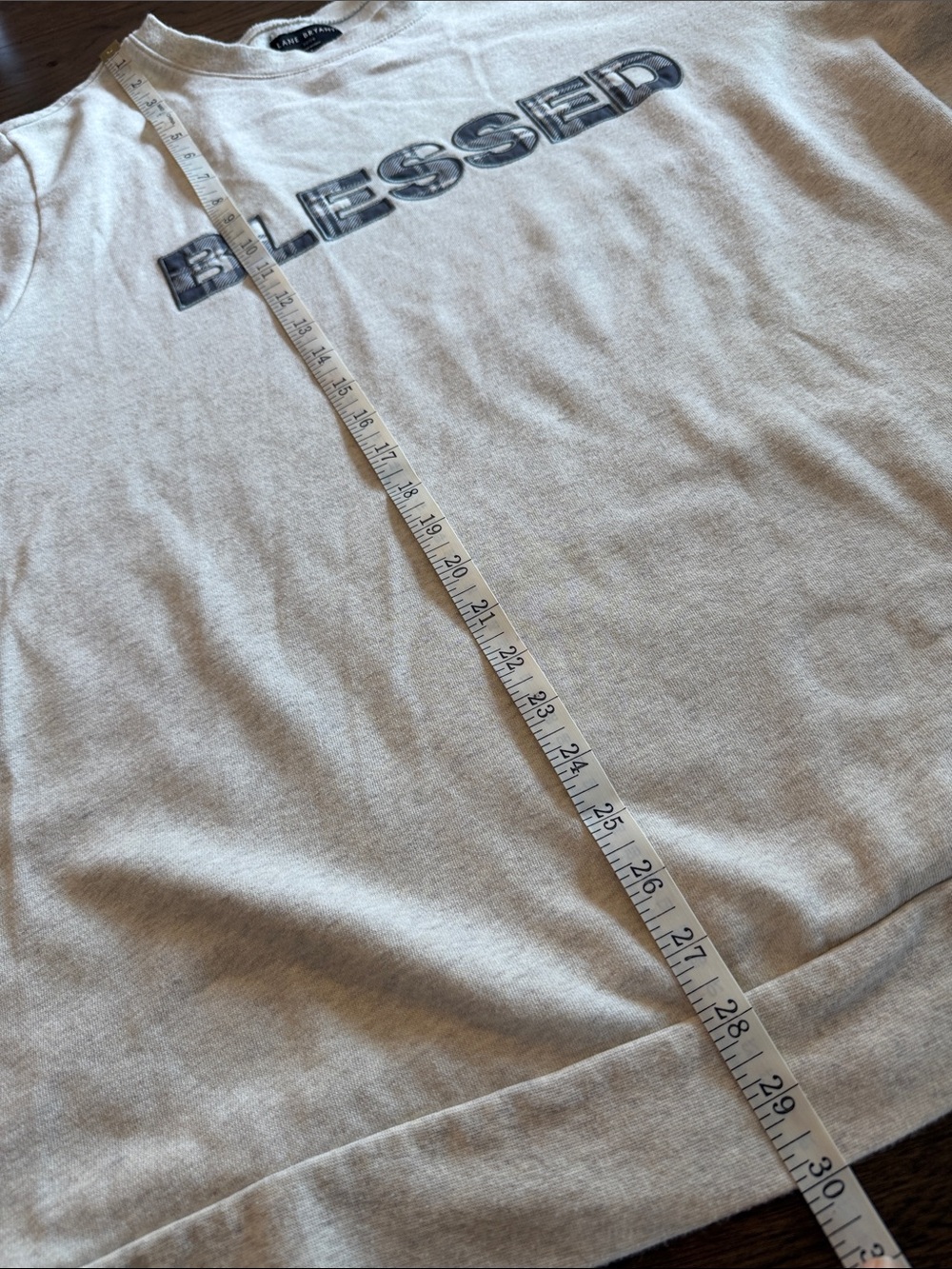 Lane Bryant Women's 22/24 Crewneck "Blessed" Sweatshirt - Picture 4 of 9